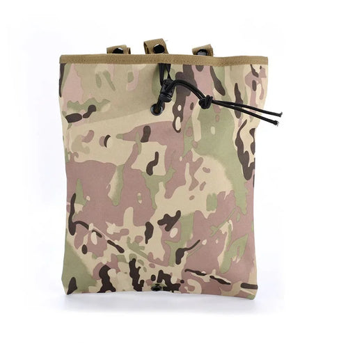 MOLLE Dump Pouch Hunting Mag Recovery Bag Drawstring Magazine