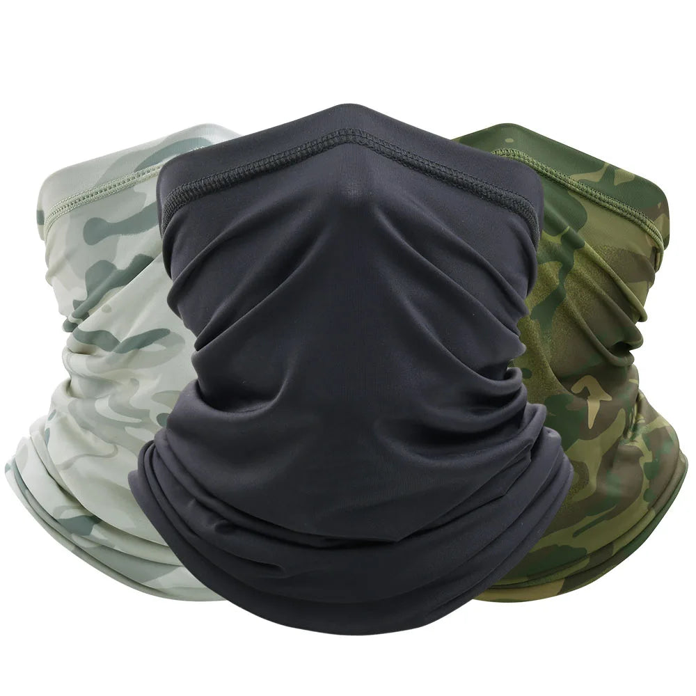 Summer Tactical Bandana Camo Breathable Cycling Hunting Face Mask