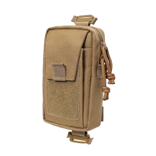Molle Backpack Strap Bag Phone Holder Outdoor Sports Running Camping