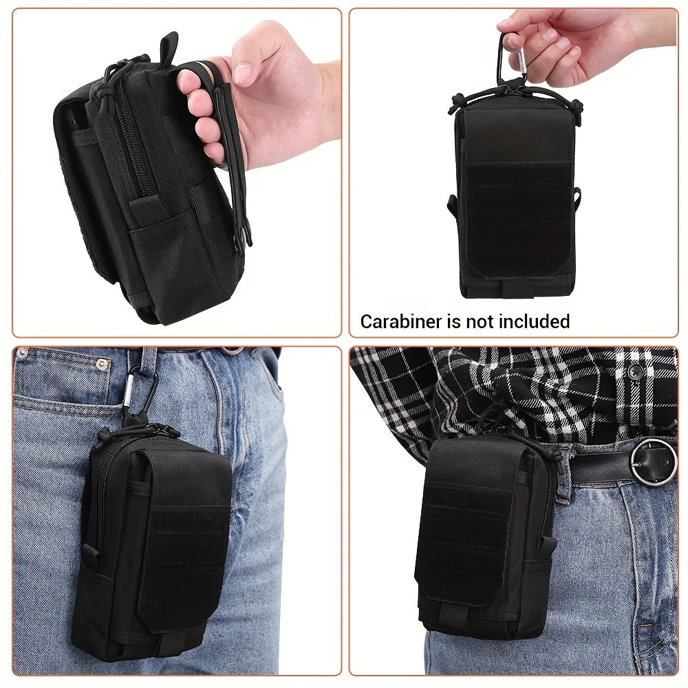 Waist Bag EDC Tool Bag Vest Pouch Mobile Phone Bag Waterproof Sport