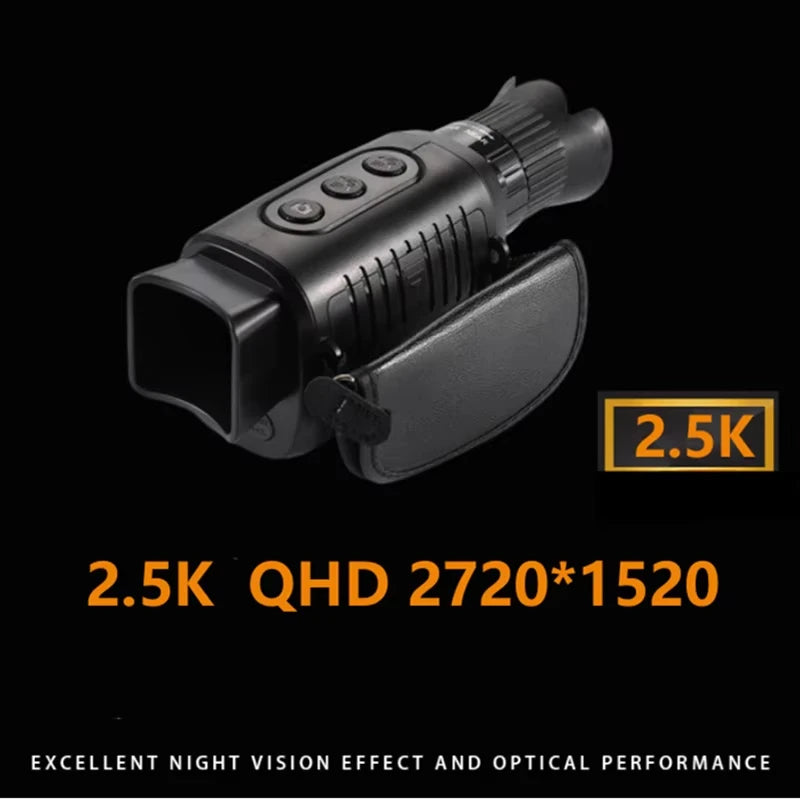 Monocular Night camera Device 1080P HD Infrared Camera 5X Digital
