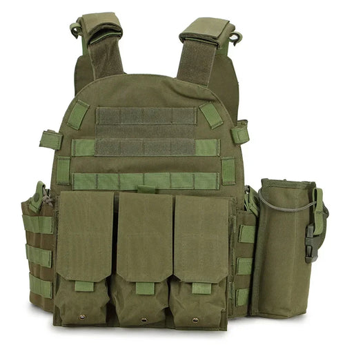 6094 Military Tactical Vest Body Armor Combat Army CS Gear Hunting