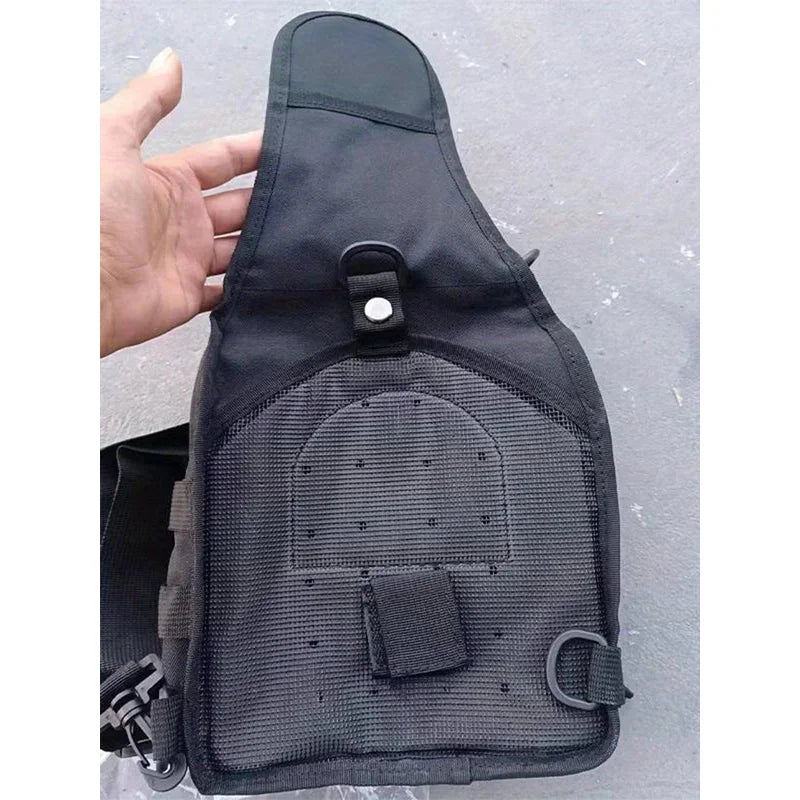 Versatle Tactical Sling Backpack Body Chest Bag Hiking Hunting Carry