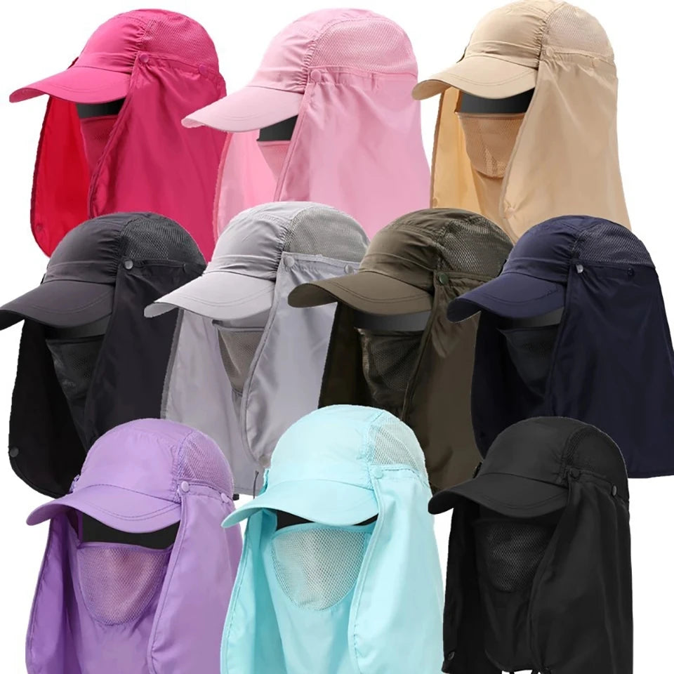 LOOGDEEL Fishing Hunting Camping Hiking Hats Outdoor Sun Protection