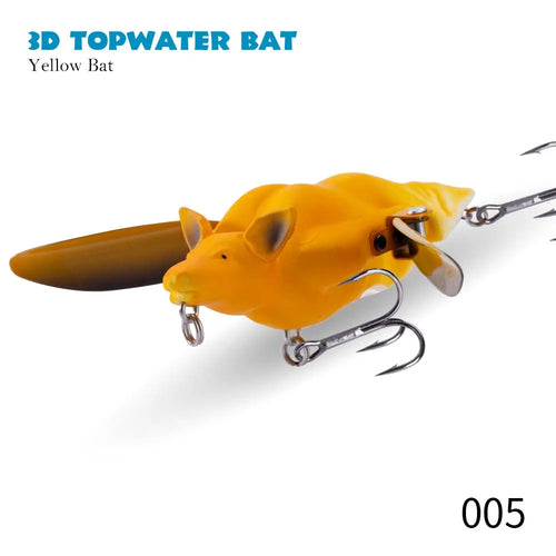 Hunthouse Bionic 3D Bat Artificial Pencil Bait Floating Topwater