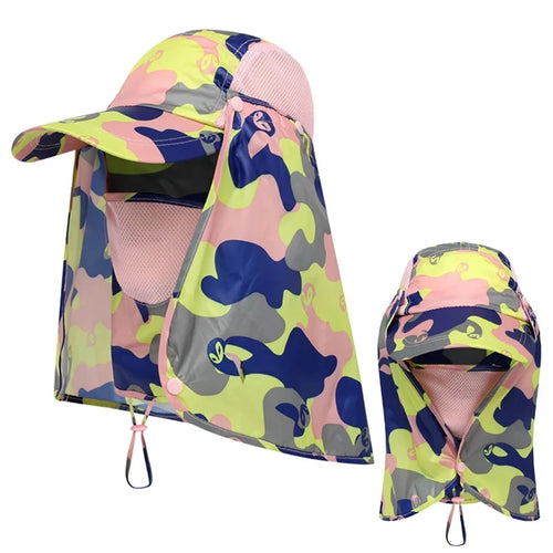 LOOGDEEL Fishing Hunting Camping Hiking Hats Outdoor Sun Protection