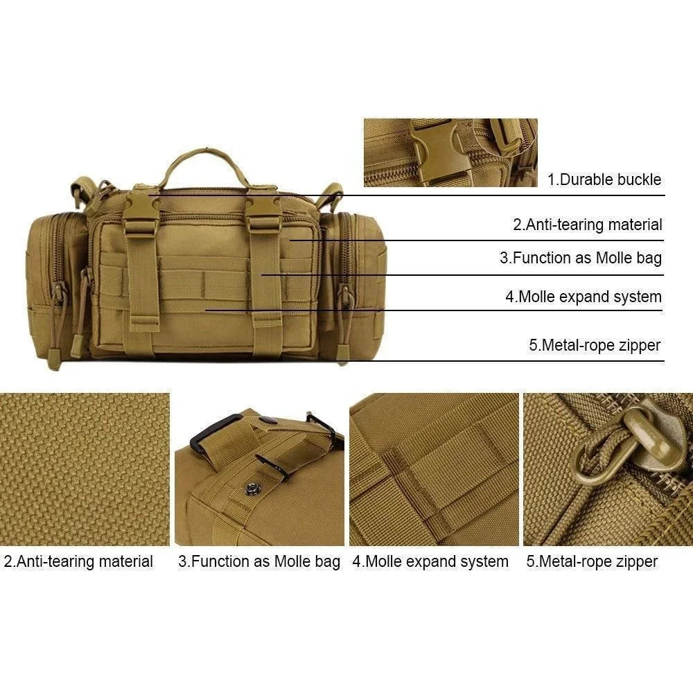 Outdoor Backpack Hunting Waist Pack Waist Bag Camping Hiking Pouch