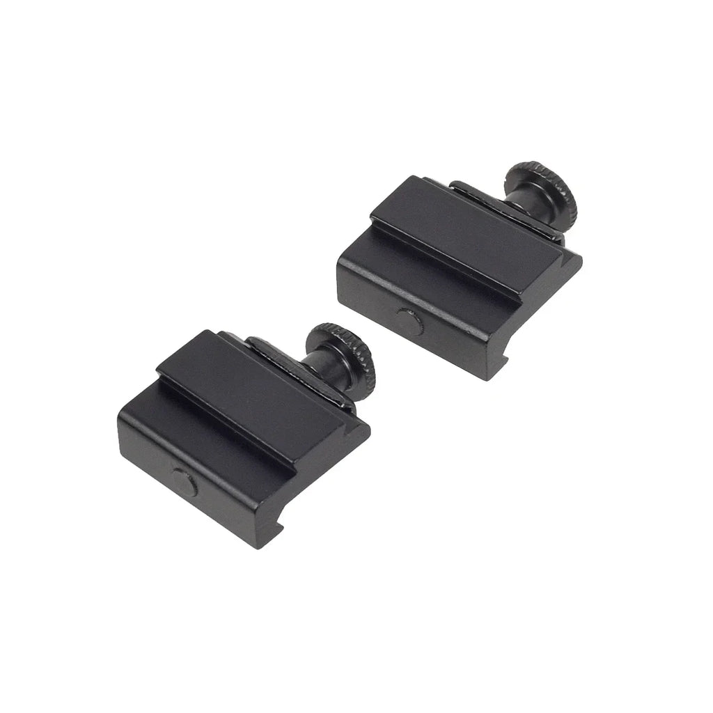 Tactical 2Pcs/Pair 20mm Weaver Picatinny To 11mm Dovetail Rail Base