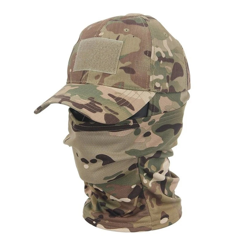 Chapeau Balaclava Camouflage - Protection Solaire Respirant et Tendance
