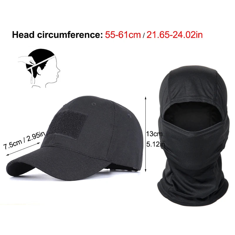 Chapeau Balaclava Camouflage - Protection Solaire Respirant et Tendance
