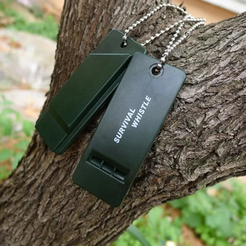 High Decibel 3-Frequency Whistle Outdoor Emergency Survival Whistle