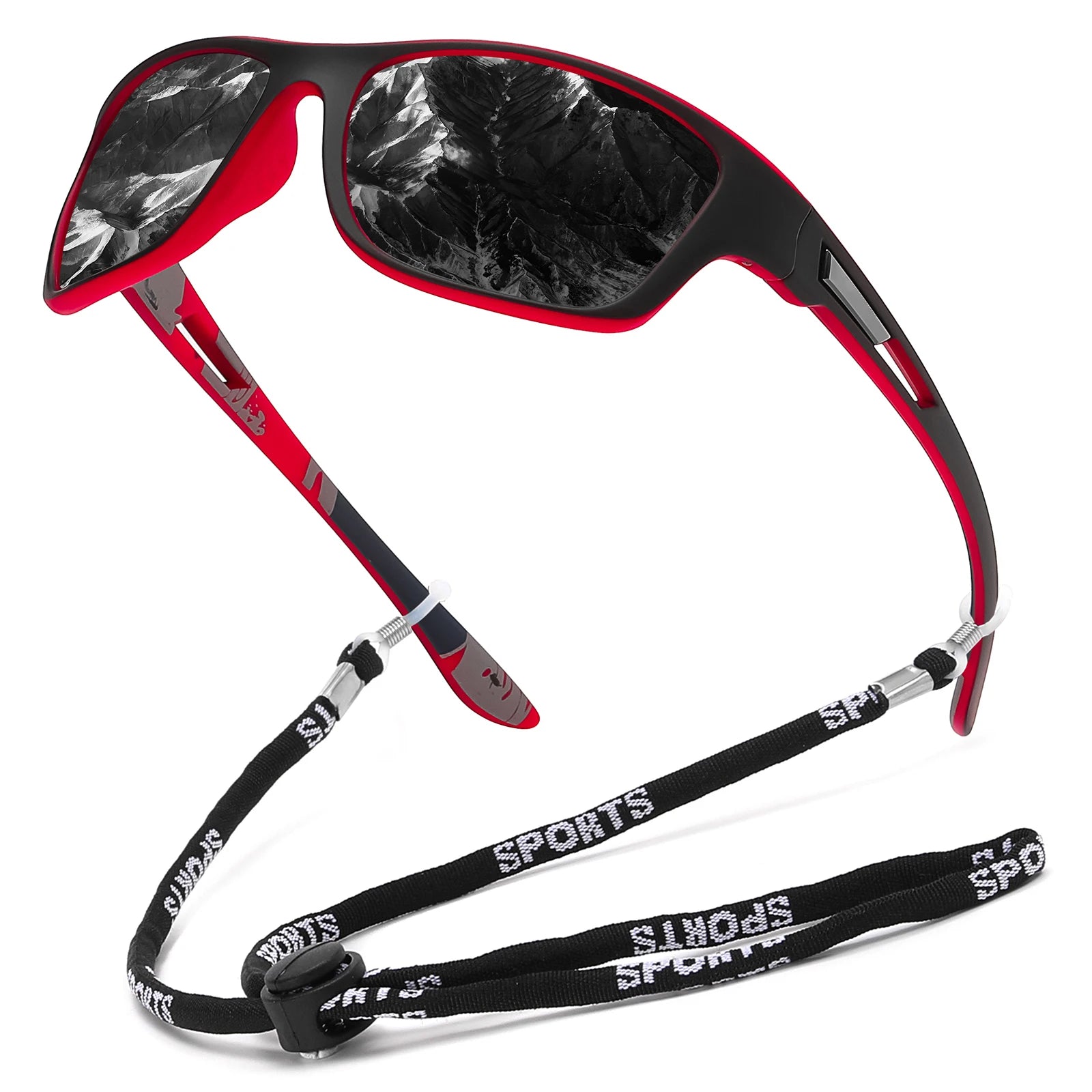 Lunettes de Soleil Polarisées de Marque X pour Hommes - Protection UV, Conduite et Pêche