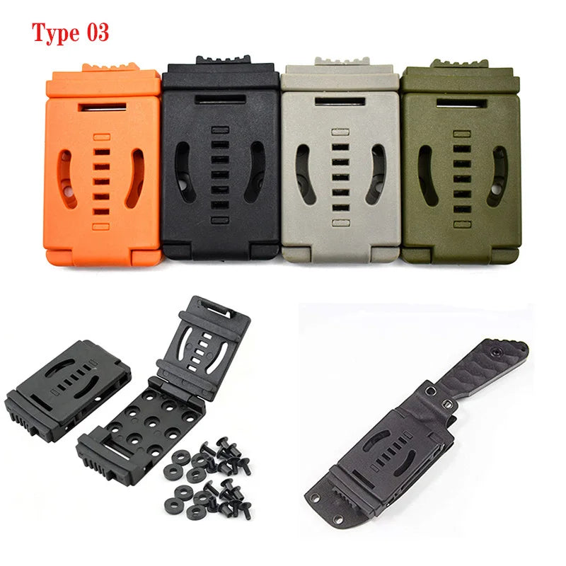 Hunting Kydex Waist Clip Tek Lok Belt Loops Belt Clip For Knife Kydex
