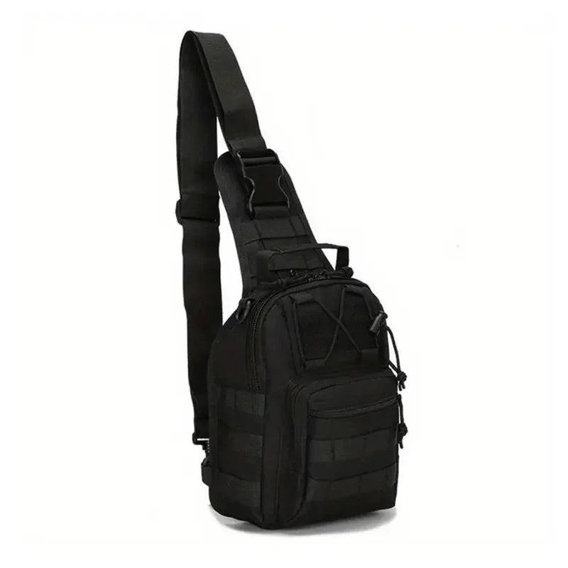 Versatle Tactical Sling Backpack Body Chest Bag Hiking Hunting Carry