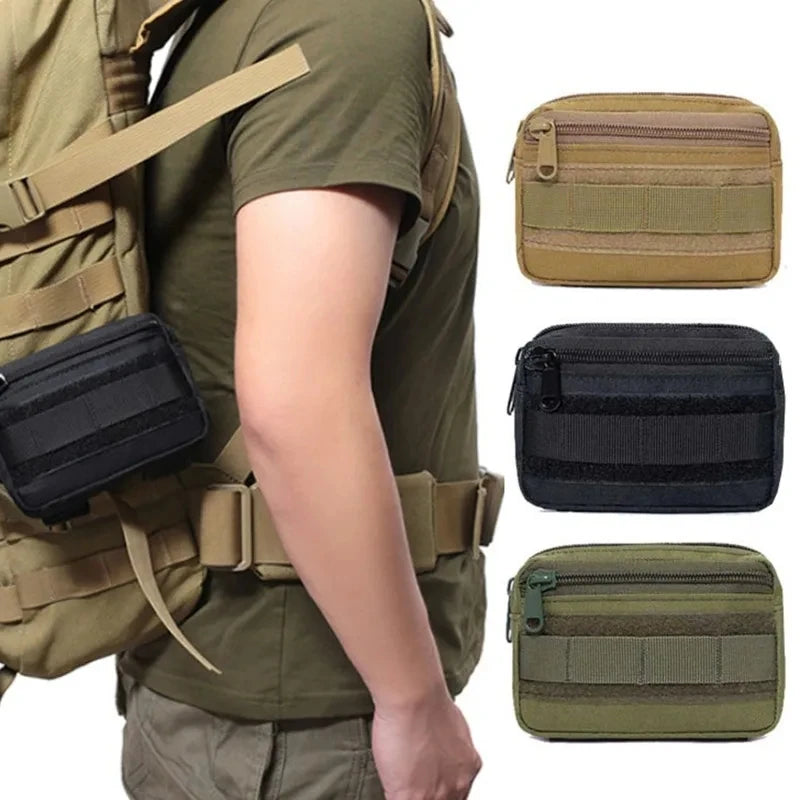 EDC Molle Waist Bag Tactical Pouch Medical Outdoor First Aid Bag Belt