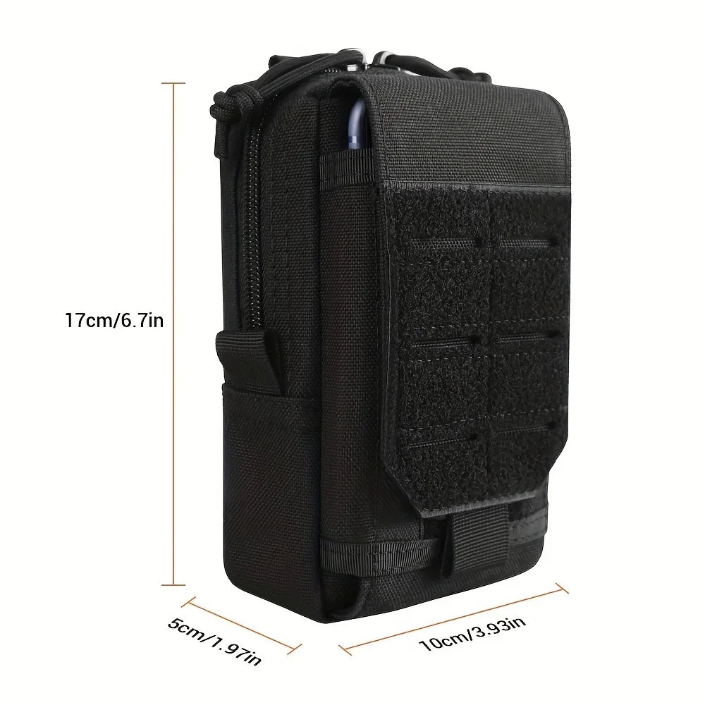 Waist Bag EDC Tool Bag Vest Pouch Mobile Phone Bag Waterproof Sport