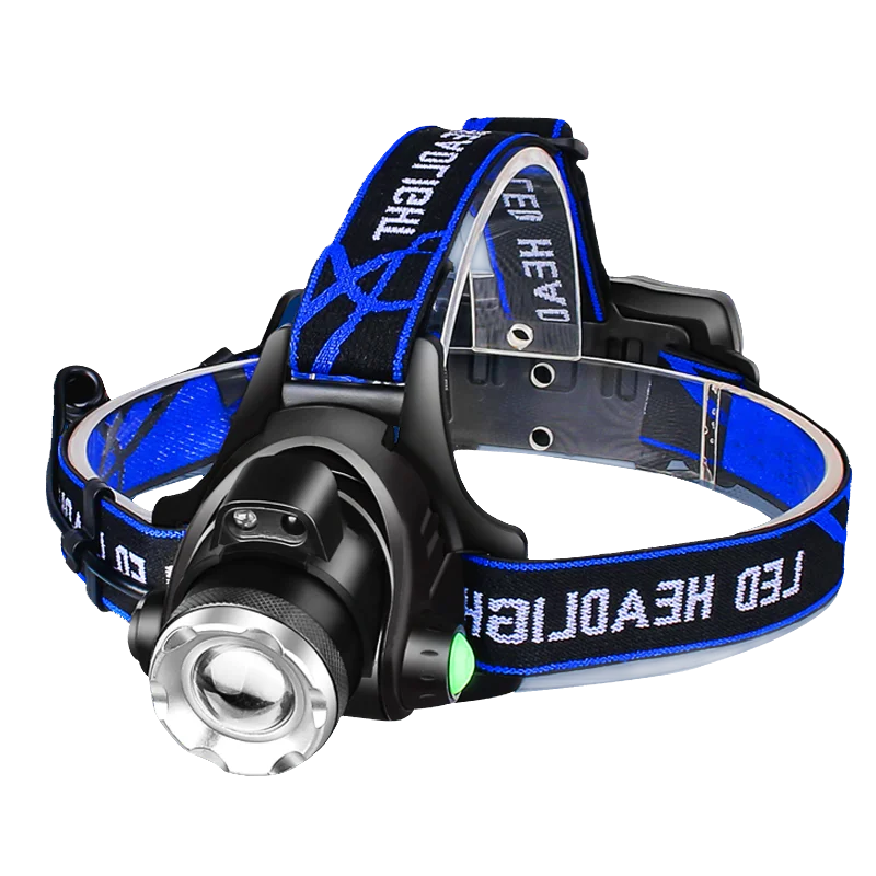 Powerful LED Headlamp Telescopic Zoomable Head Torch Outdoor