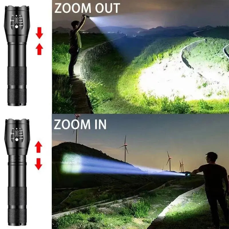 LumiFlash Mini Torche LED Portable – Éclairez votre chemin avec une puissance rechargeable