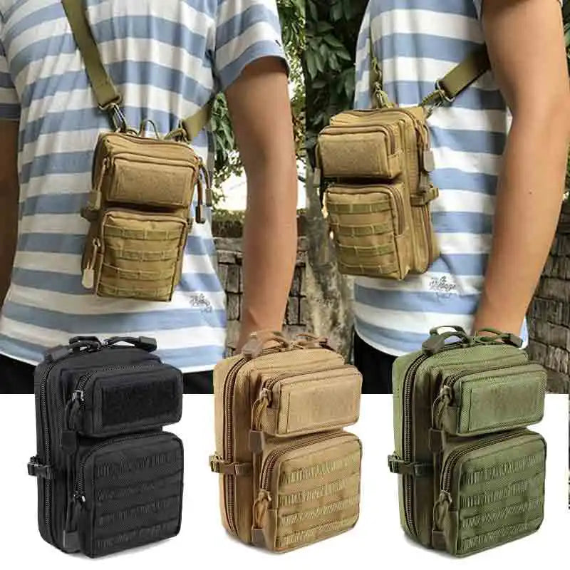 Useful Multifunction Tactical Pouch Molle Hip Waist EDC Bag Wallet