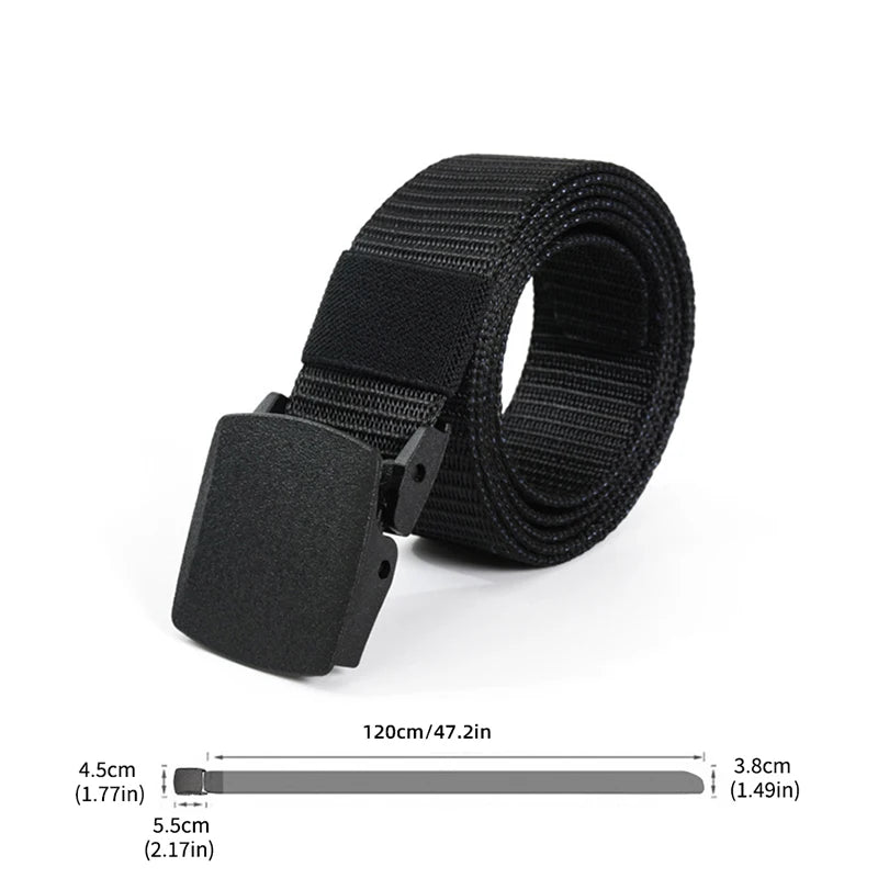 Automatic Buckle Nylon Belt Outdoor Hunting Multifunctional Tactical