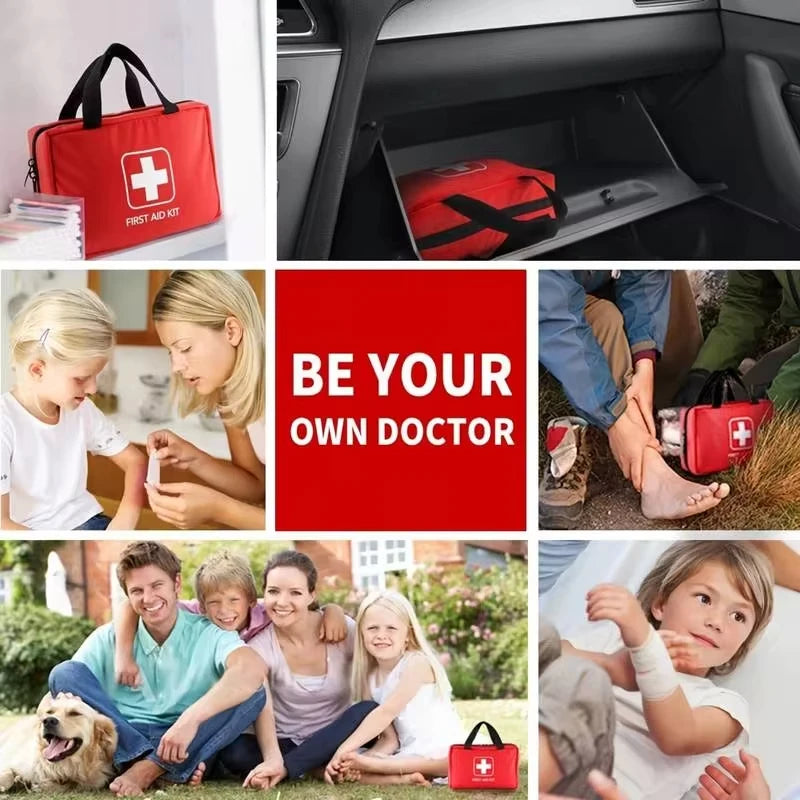 Trousse de Premiers Secours 184 Pièces Multi Usage
