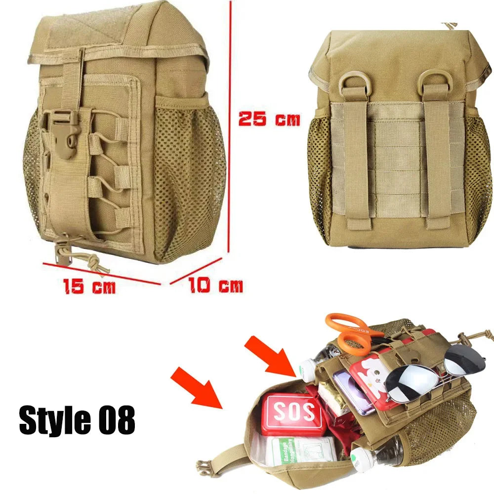 IFAK EDC Bag Waist Bag Hunting Vest Emergency Tool Kit Outdoor First