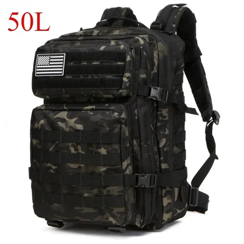 25L/50L Tactical Backpack Molle Bag Outdoor Bags Backpack for Hiking