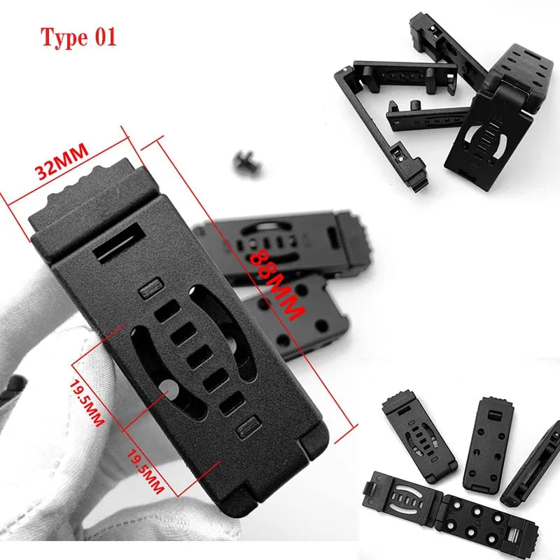 Hunting Kydex Waist Clip Tek Lok Belt Loops Belt Clip For Knife Kydex