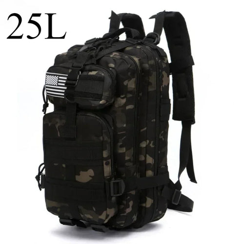 25L/50L Tactical Backpack Molle Bag Outdoor Bags Backpack for Hiking