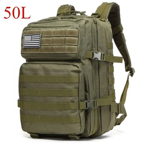 25L/50L Tactical Backpack Molle Bag Outdoor Bags Backpack for Hiking