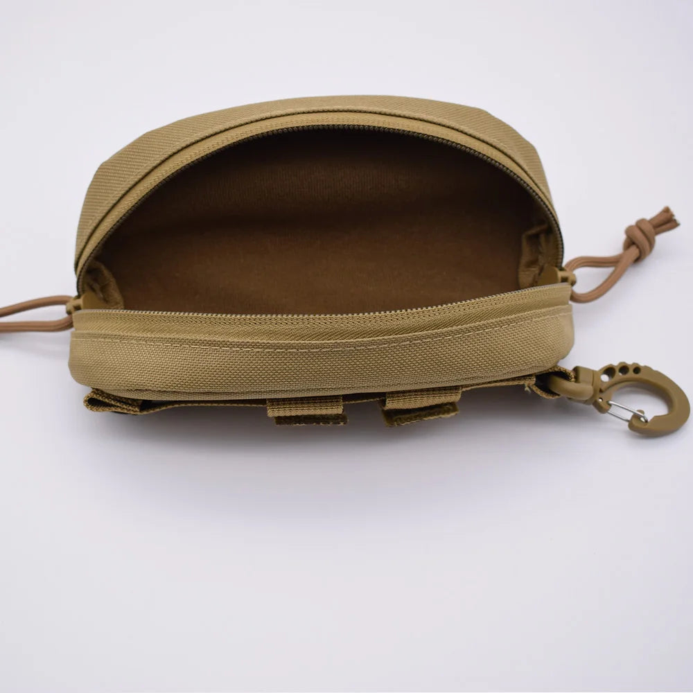 Tactical Molle Glasses Pouch Sunglasses EDC Waist Pack Utility Army
