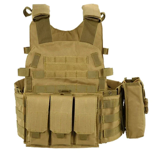 6094 Military Tactical Vest Body Armor Combat Army CS Gear Hunting
