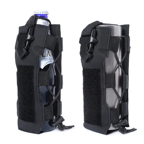 Molle Poche à Eau Multifonctionnelle - Holster Radio Sportif pour Aventure