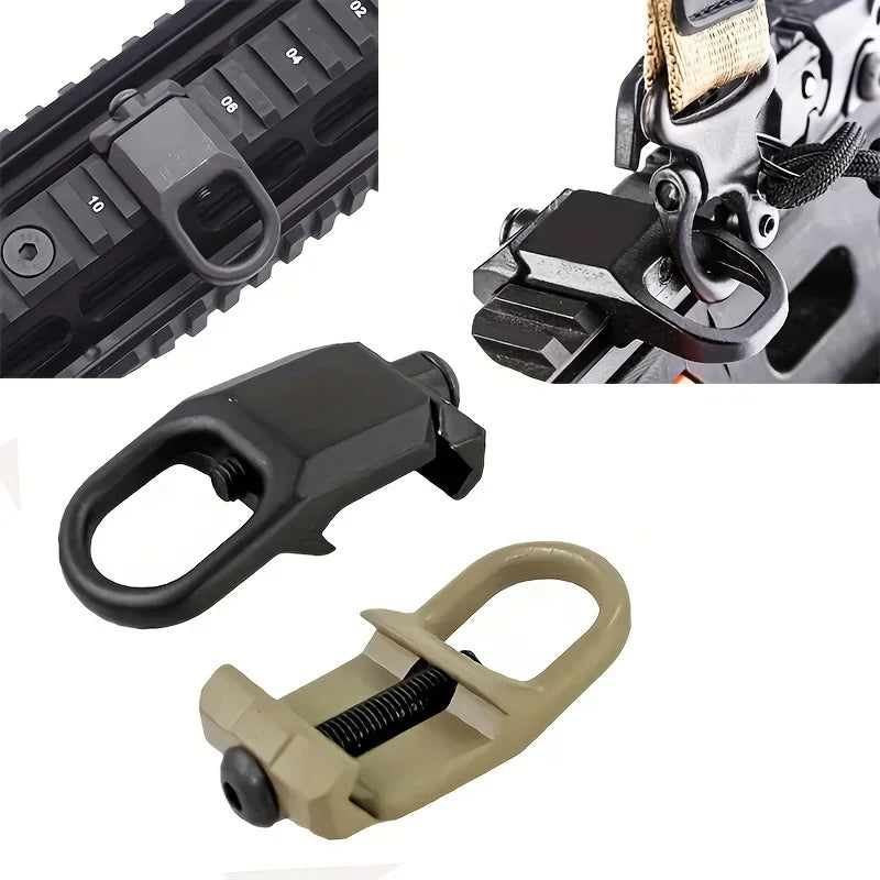 Tactical GBB Quick Detach Release QD Sling Swivel Scope Mount Ring