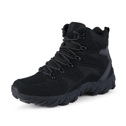 Bottes de Combat Upgrade Tactics - Résistantes à l'usure pour Hommes, Idéales pour le Camping et les Aventures en Plein Air