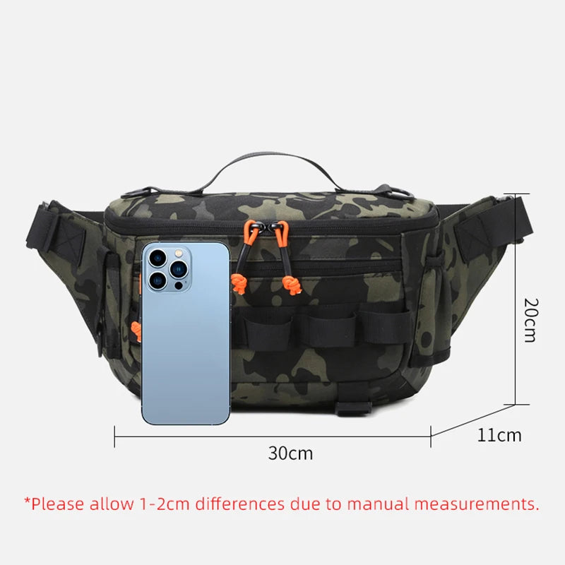 Sac à dos de pêche tactique - Conçu pour l’aventure en plein air, avec rangement optimisé pour vos leurres.