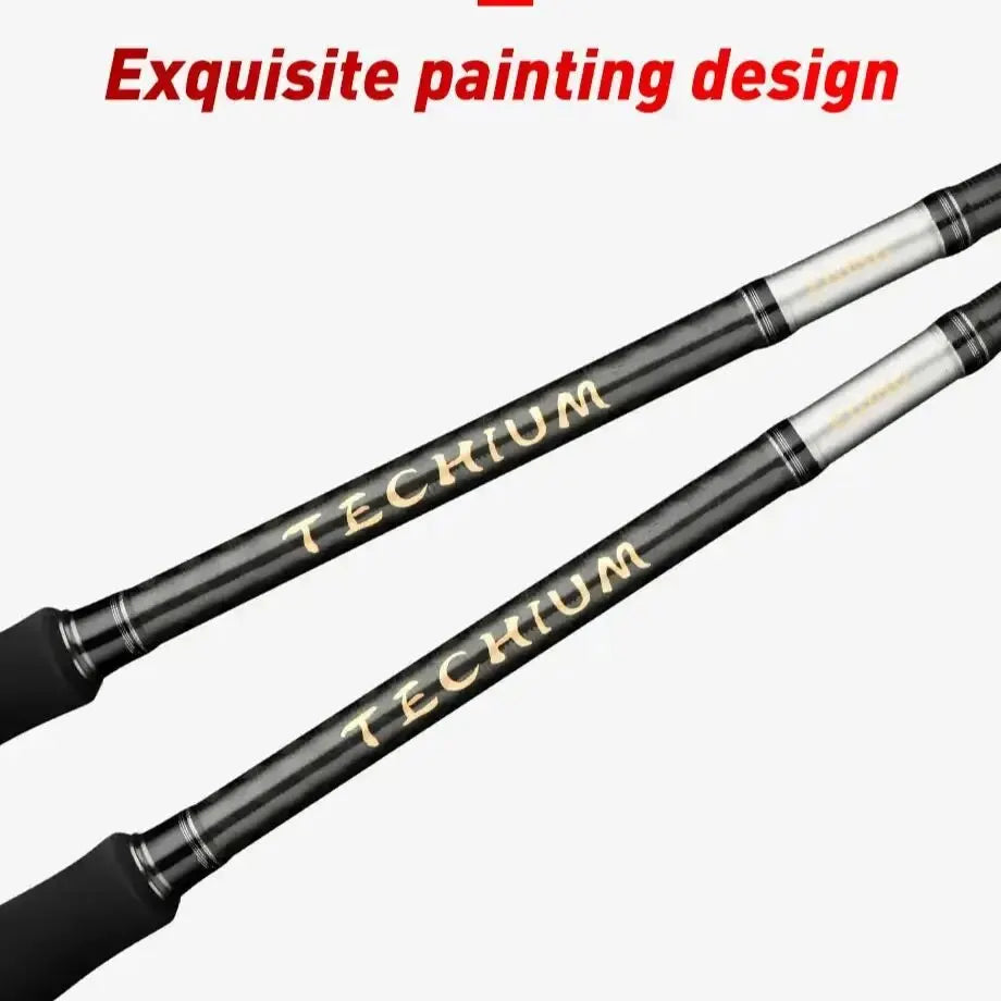NNEOBA 2.5m Squid Egi Spinning Rod Lightweight Carbon Rod Black