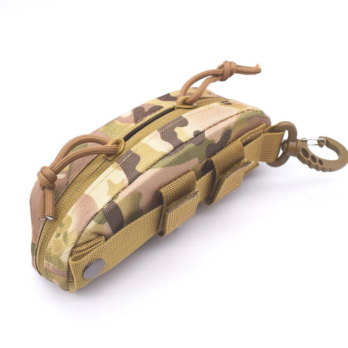 Tactical Molle Glasses Pouch Sunglasses EDC Waist Pack Utility Army