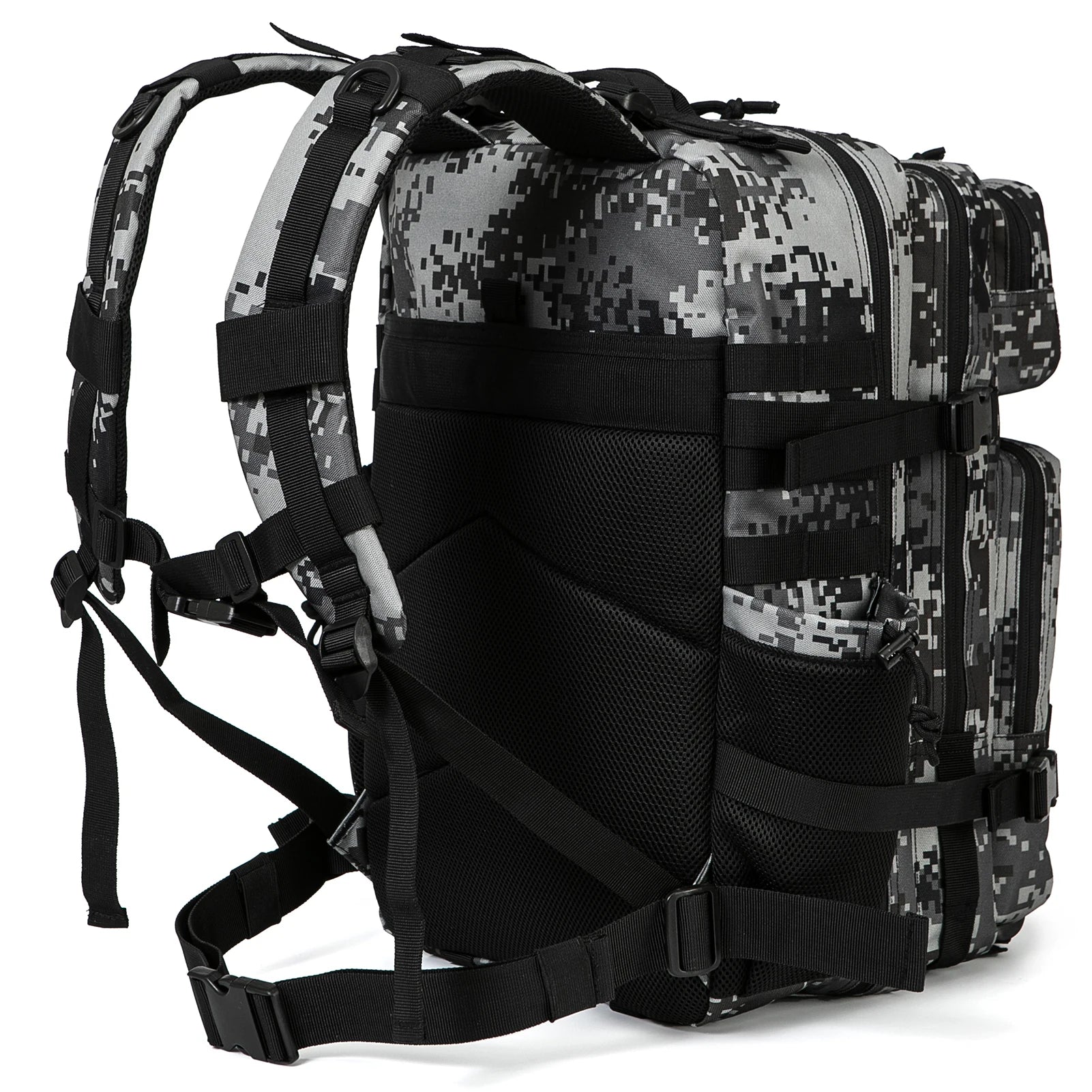 QT&QY 50L Tactical Backpack survival Bag Hunting MOLLE Backpack GYM