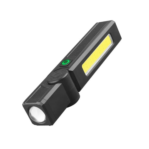 LumiFlash Lampe Pliable COB Puissante - Torche de Camping et de Travail