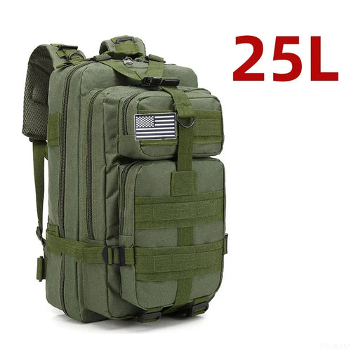 25L/50L 1000D Nylon Waterproof Trekking Fishing Hunting Bag Backpack