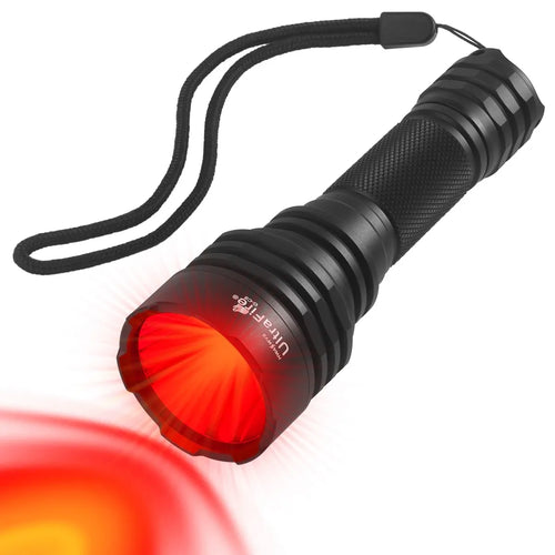 UltraFire C8 LED Outdoor Strong Red Light Flashlight Using 18650