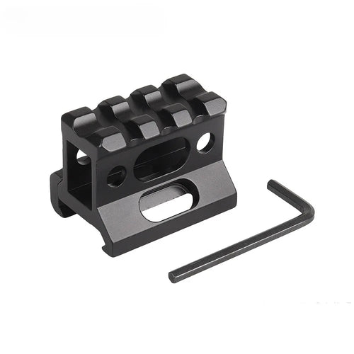 For Flashlight Optics Laser Mounted HuntingRed Dot Scope Riser Rail