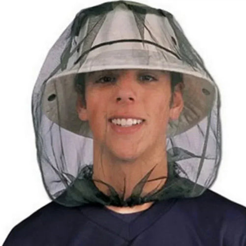 Outdoor Tool Bushcraft Travel Kit Mosquito Net Hat Fishing Cap Hunting