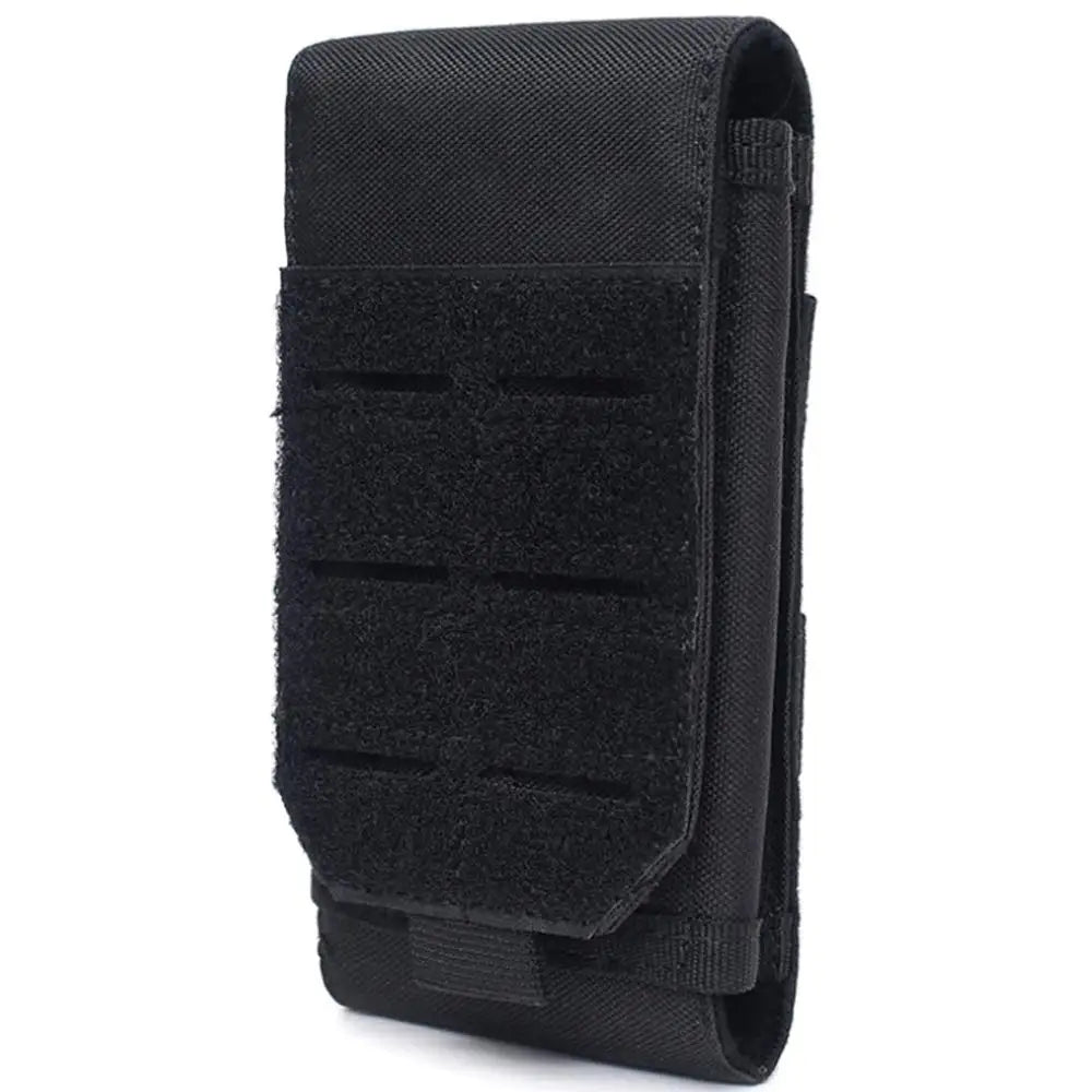 Outdoor Tactical Molle Waist Bag 1000D Oxford Black Storage Fanny Pack
