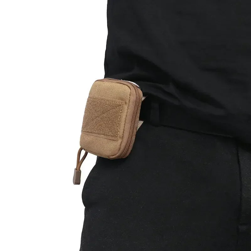 Molle Foldable Water Bottle Holder EDC Tool Pouch Outdoor Sports