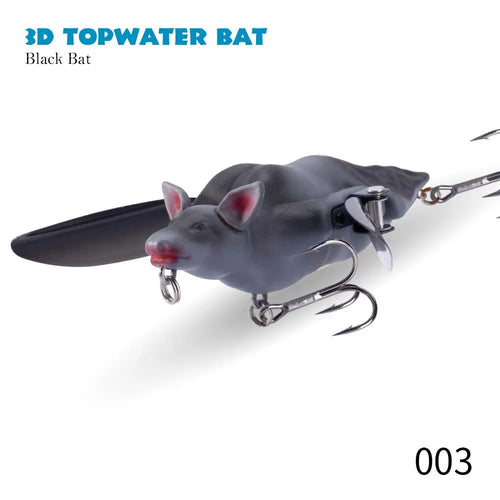 Hunthouse Bionic 3D Bat Artificial Pencil Bait Floating Topwater