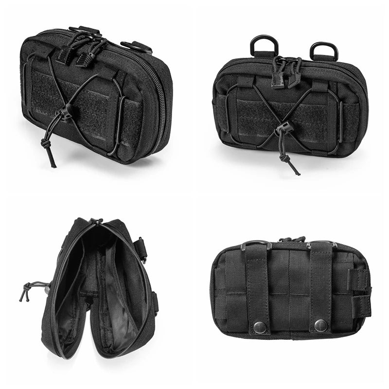 Molle Waist Bag Tactical Pouch Medical First Aid Tool Gear Gadget Bag