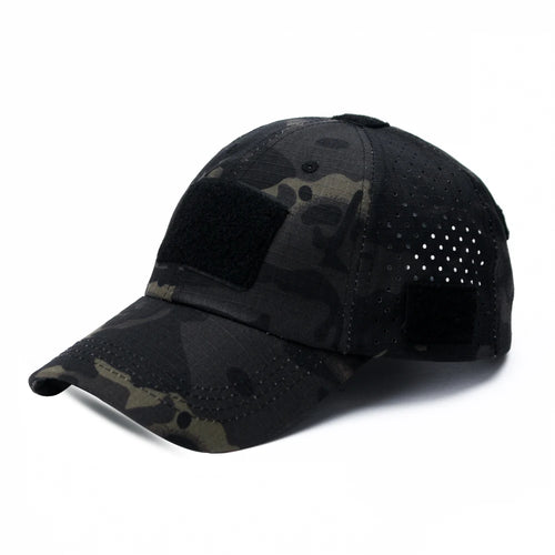 New Men Camouflage Baseball Cap Breathable Sunscreen Hat Outdoor