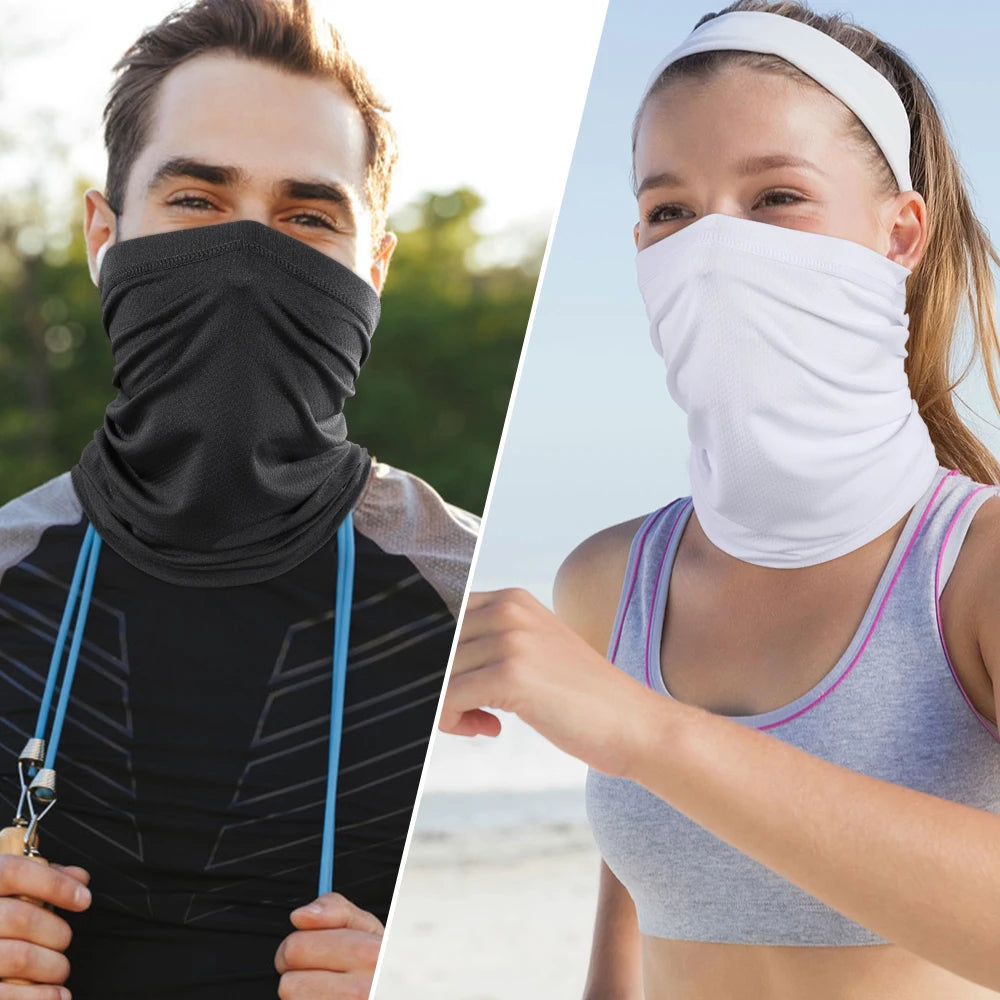 Summer Breathable Bandana Face Mask Cover Hiking Hunting Cycling